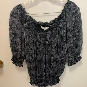 Max Studio Petite black and white Blouse